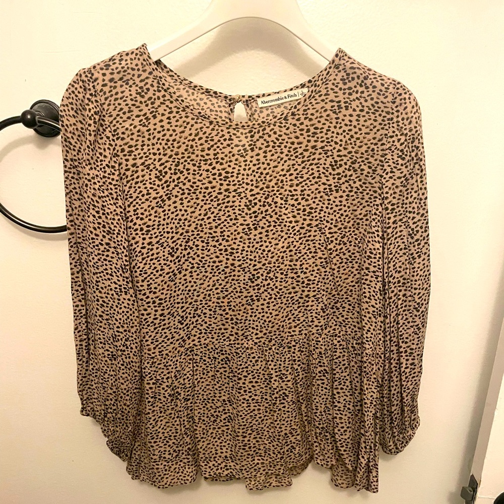 Abercrombie & Fitch Peplum Top